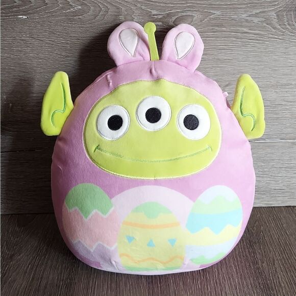 🐣 EASTER🐣Squishmallows Disney Pixar 10" Toy Story Alien Holding Egg Plush Toy - Picture 1 of 5